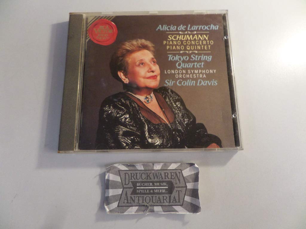 Schumann: Piano Concerto & Piano Quintet used book depot