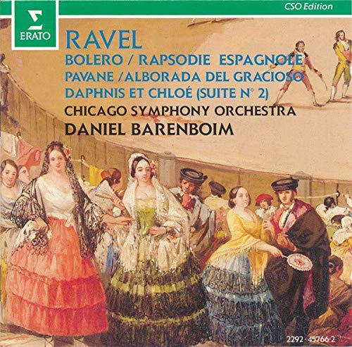 Ravel: Bolero; Rapsodie Espagnole; Pavane; Alborada del Gracioso; Daphnis et Chloe, Suite no. 2