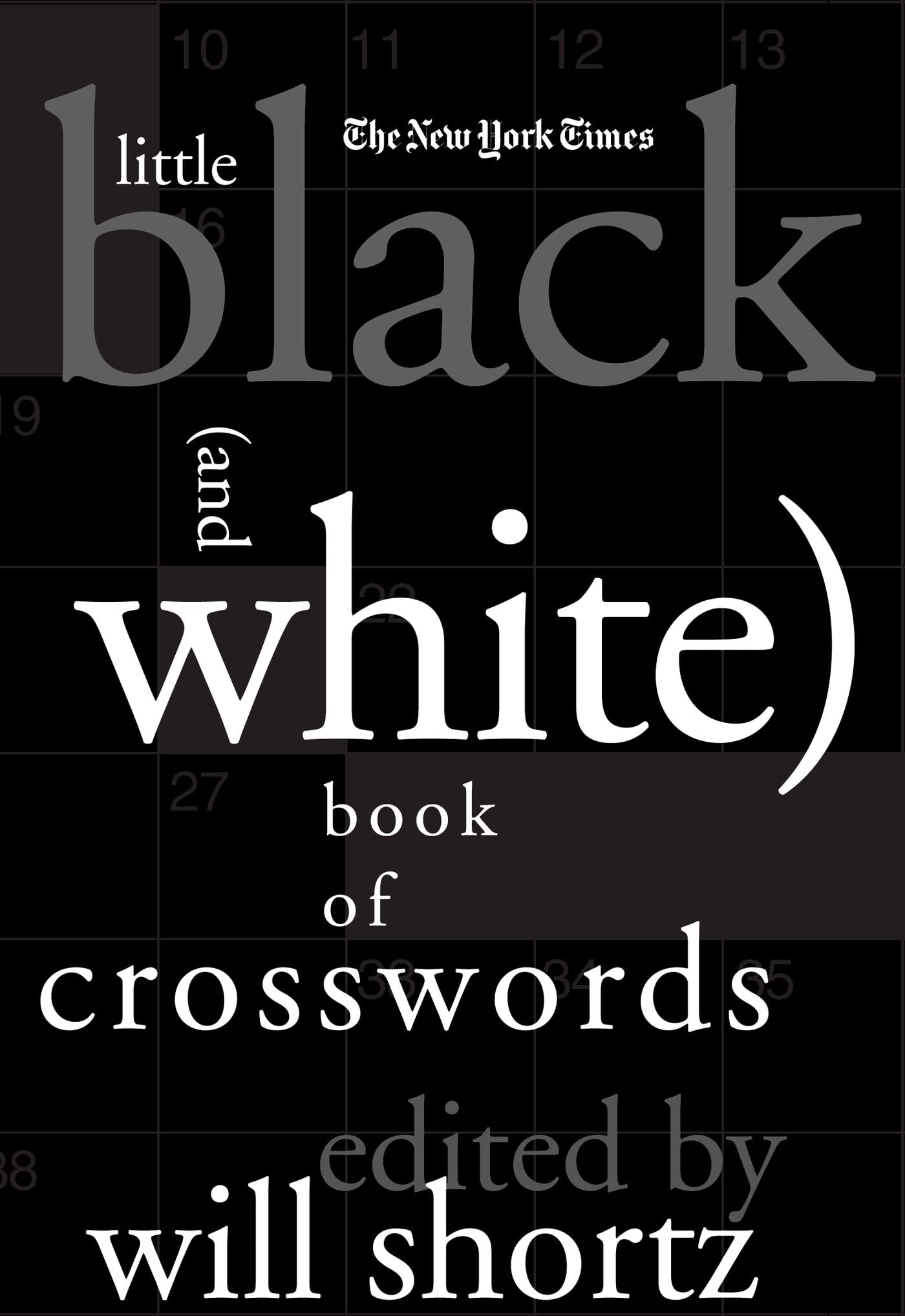The New York Times Little Black (and White) Book of Crosswords used book depot