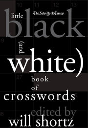 The New York Times Little Black (and White) Book of Crosswords used book depot