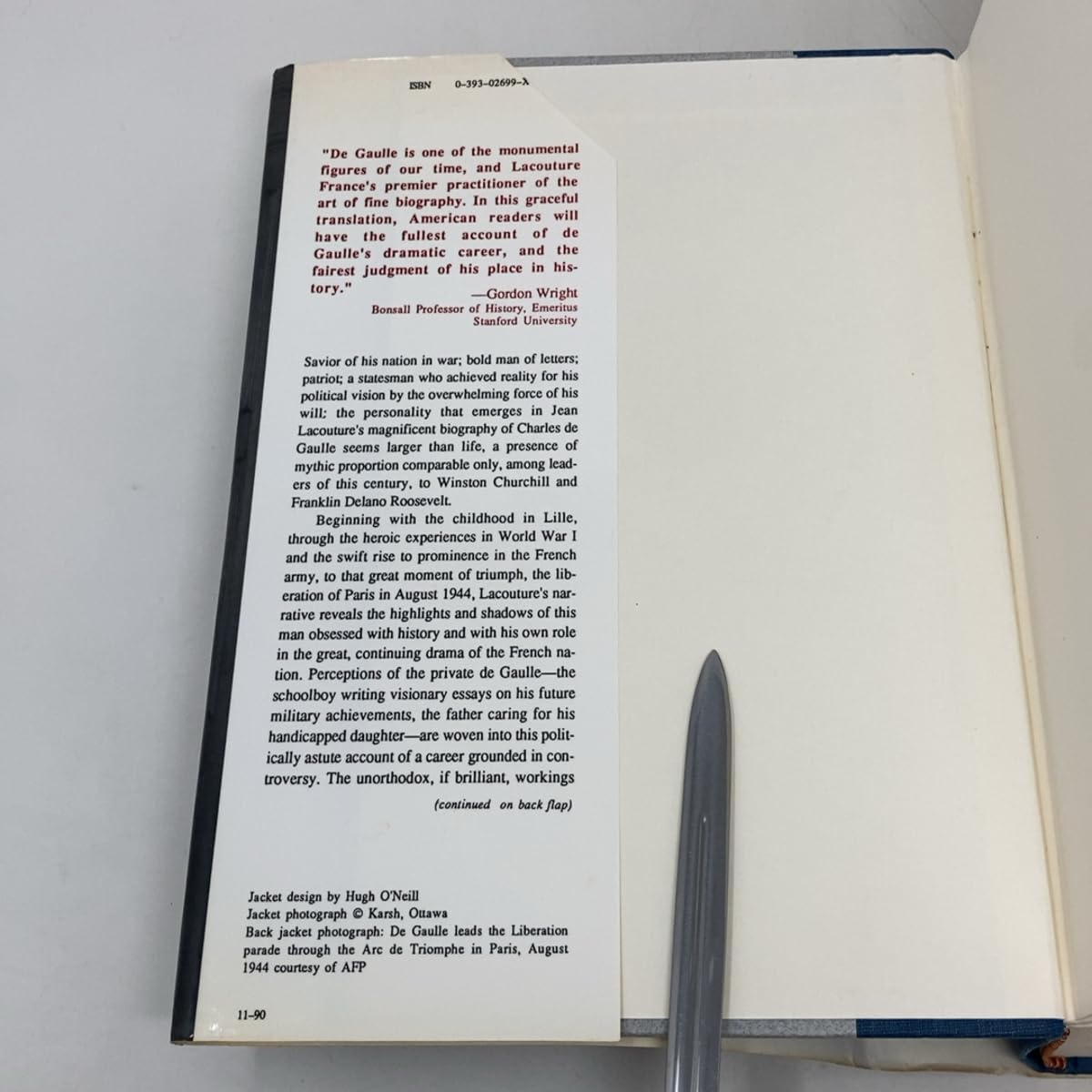 De Gaulle: The Rebel, 1890-1944 used book depot