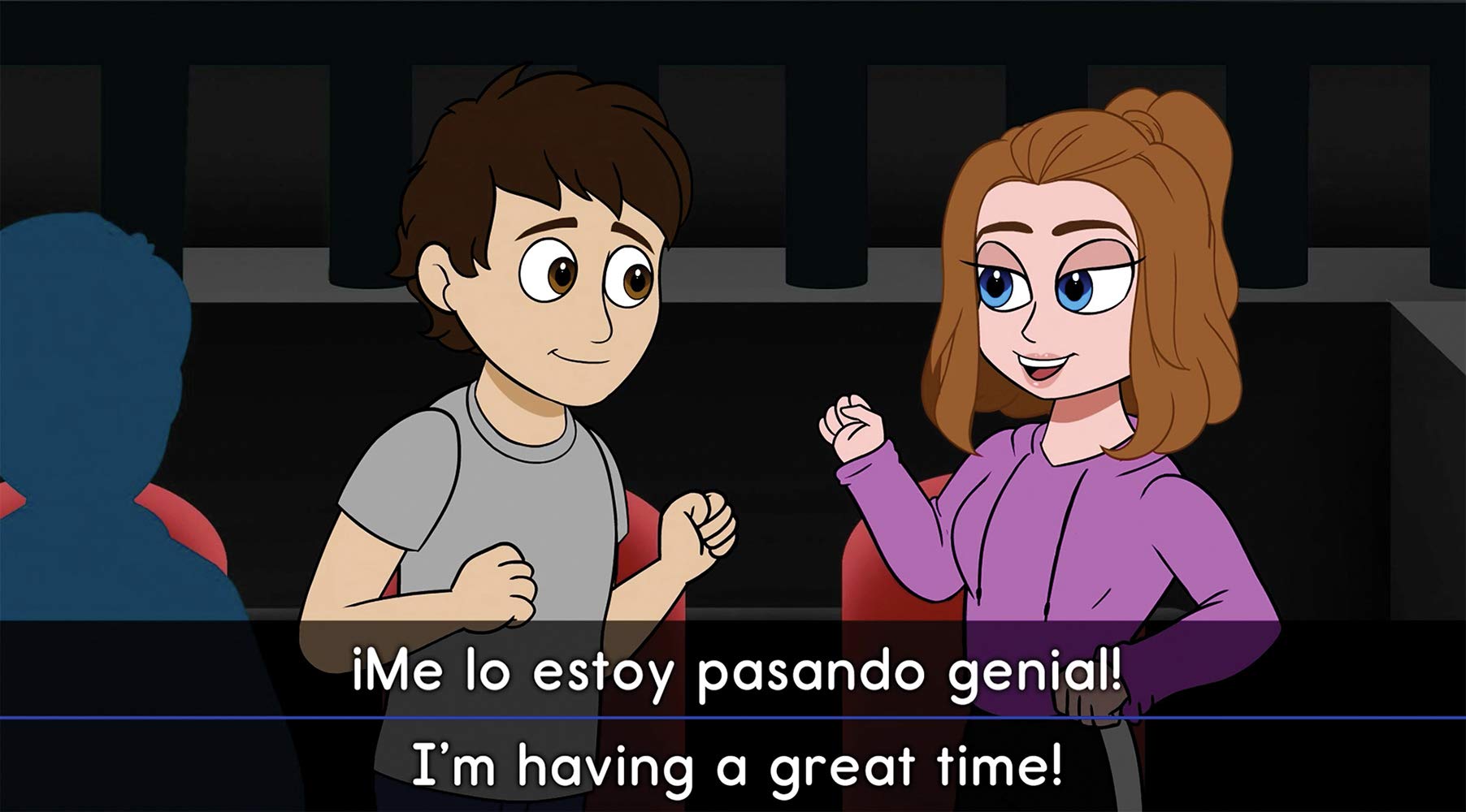 Conversational Spanish 2 DVD Set for Teens & Adults used book depot