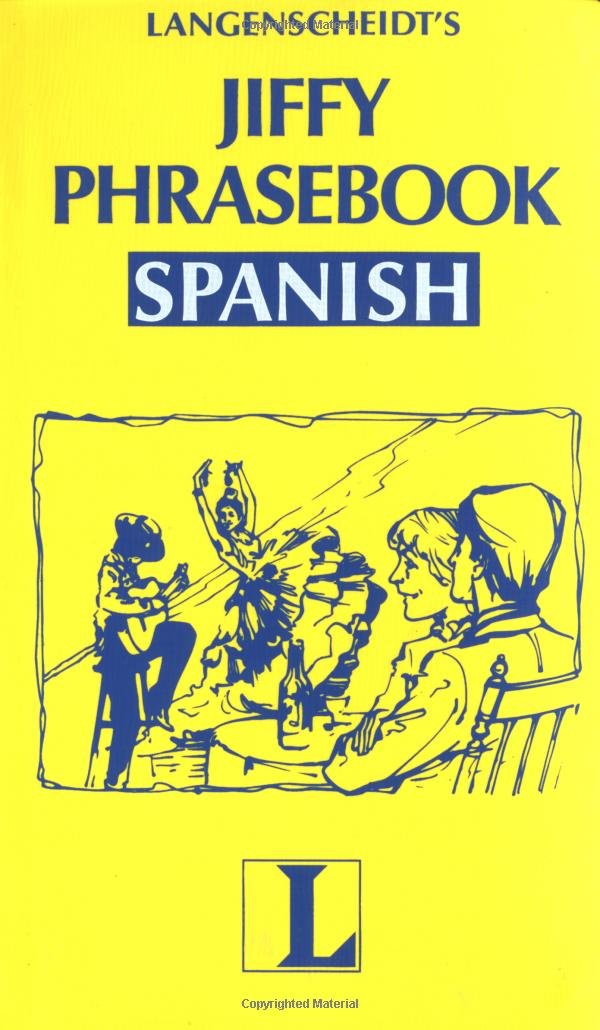 Jiffy Phrasebook Spanish (Langenscheidt Phrasebooks) used book depot