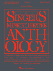 The Singer’s Musical Theatre Anthology Volume 1 Baritone/Bass | Broadway Vocal Selections Songbook | Piano Accompaniment Sheet Music Book for Baritone ... Musical Theatre Anthology (Songbooks used book depot