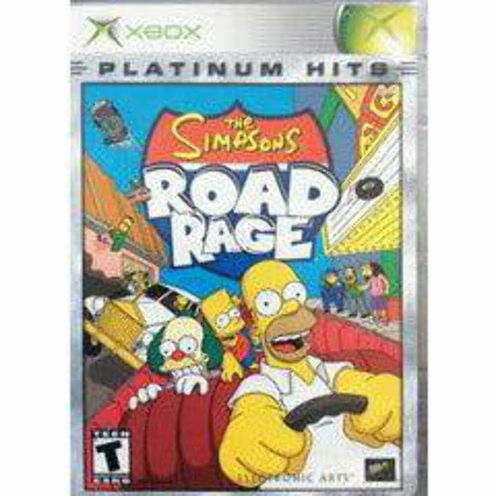 Simpsons Road Rage Platinum Hits - Xbox used book depot