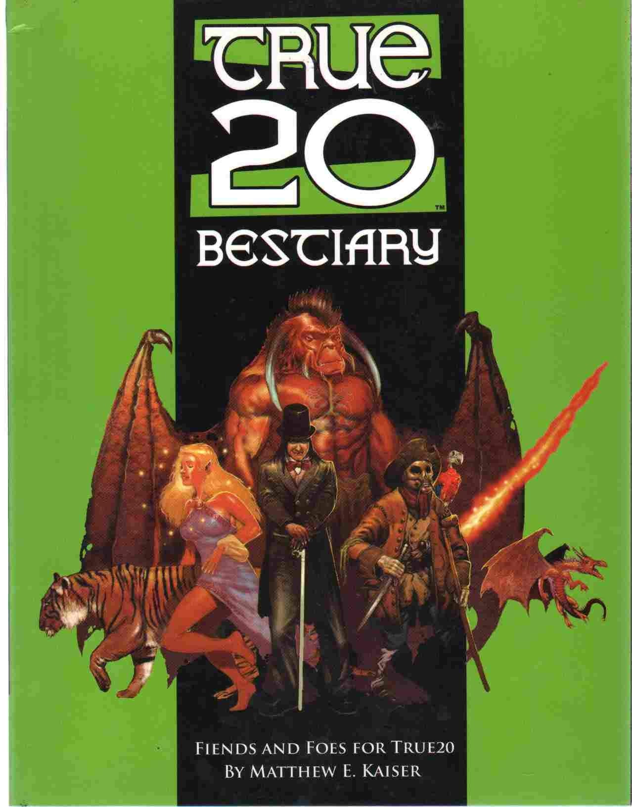 True20 Bestiary used book depot