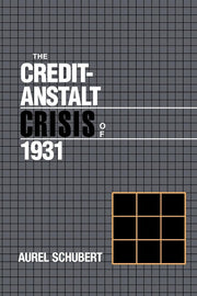 The Credit-Anstalt Crisis of 1931 (Studies in Macroeconomic History) used book depot