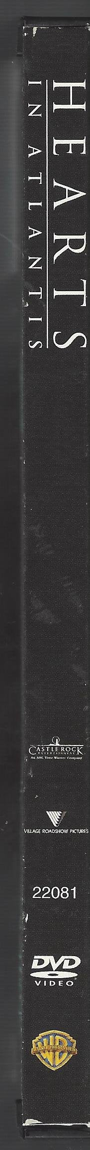 Hearts in Atlantis (DVD) used book depot