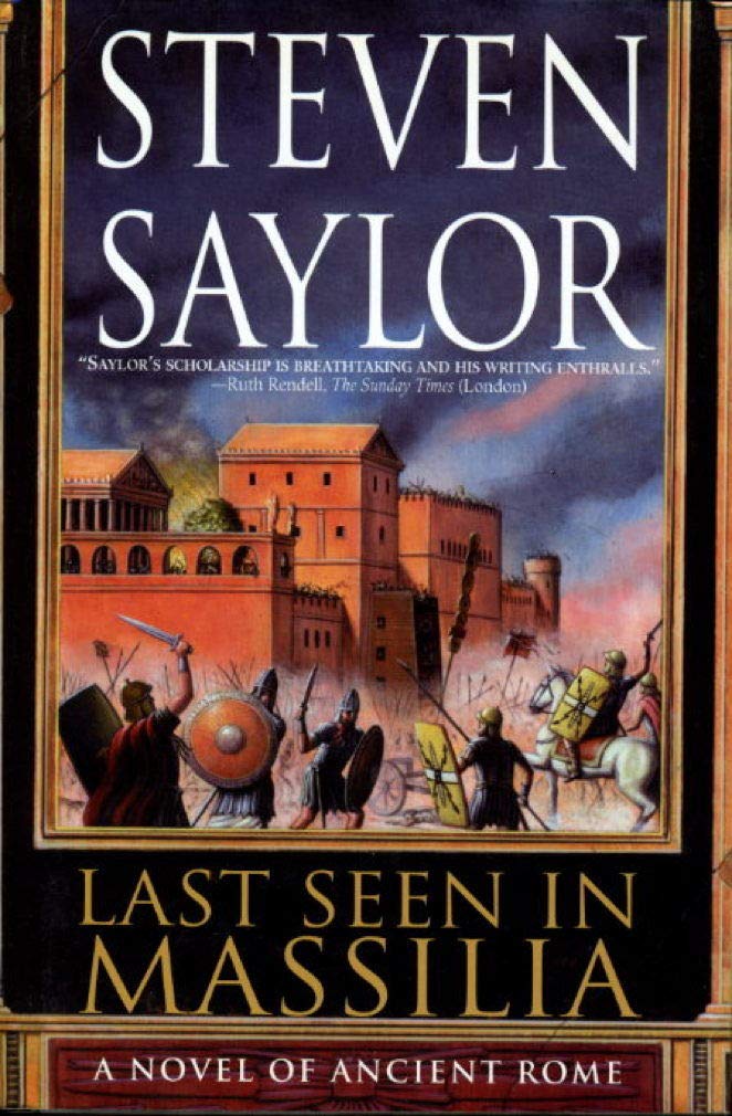 Last Seen in Massilia: A Novel of Ancient Rome used book depot