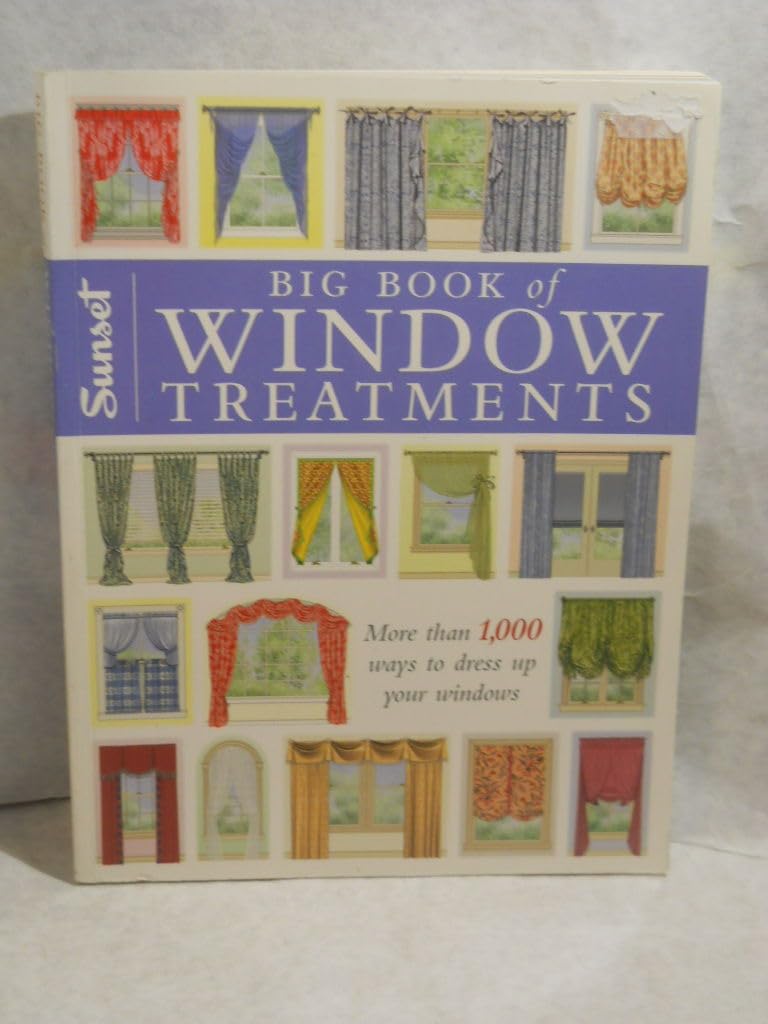 Big Book of Window Treatments used book depot