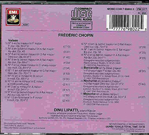 Chopin: Waltzes (14) / Nocturne / Mazurka used book depot