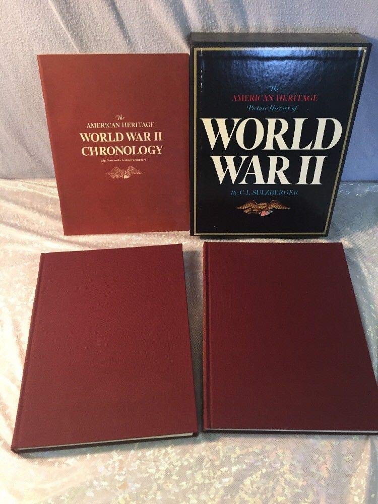 The American Heritage Picture History of World War II Volumes I and II