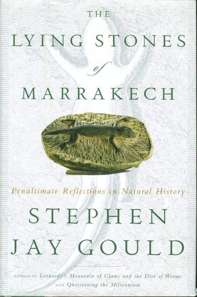 The Lying Stones of Marrakech: Penultimate Reflections in Natural History used book depot