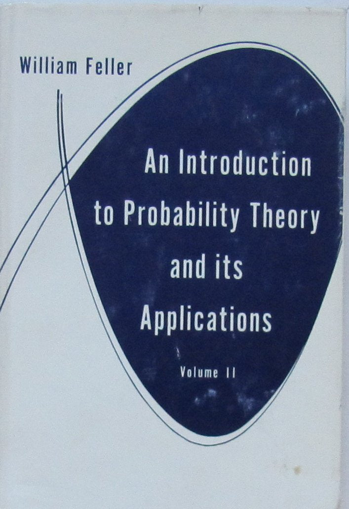 An Introduction to Probability Theory and Its Applications, Volume II used book depot