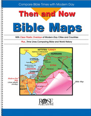 Then and Now Bible Maps: Compare Bible Times with Modern Day used book depot