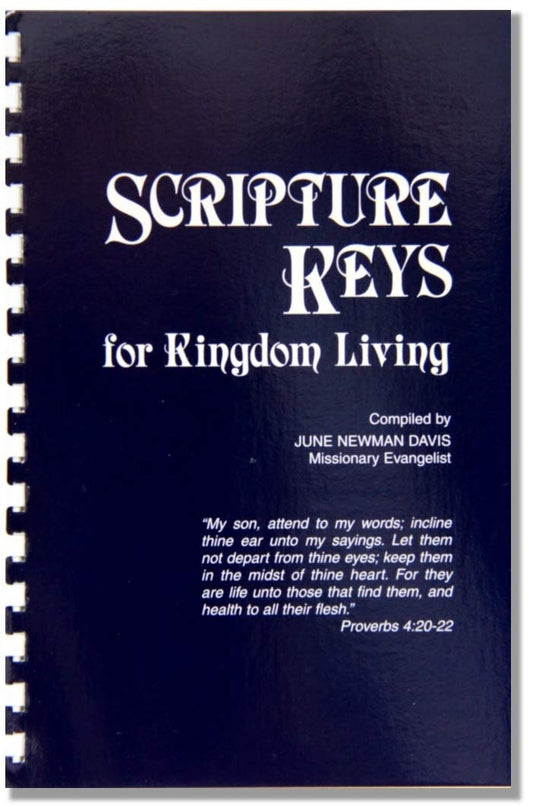 Scripture Keys for Kingdom Living June Newman Davis