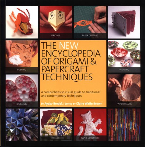 The New Encyclopedia of Origami and Papercraft Techniques used book depot