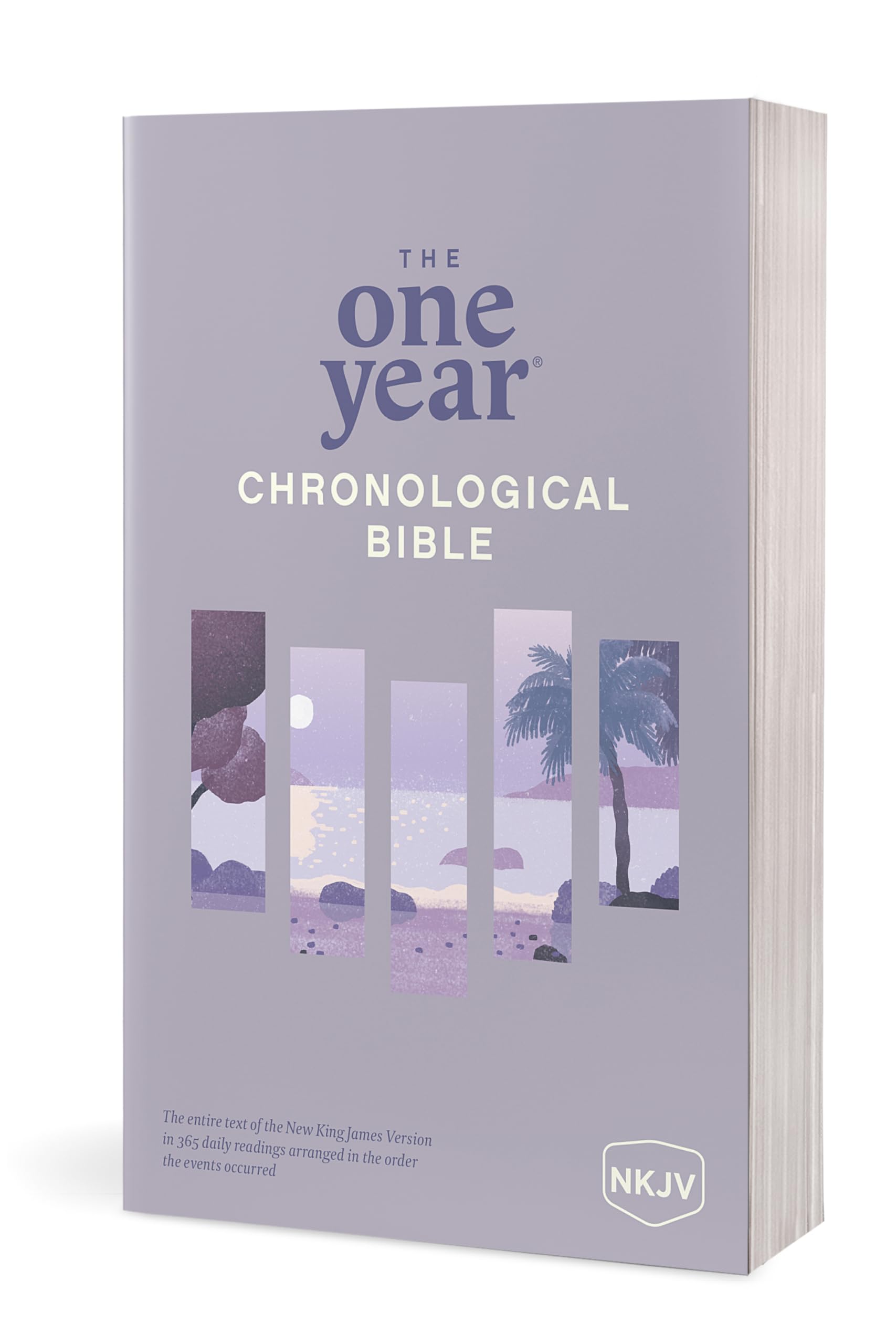The One Year Chronological Bible NKJV (Softcover) used book depot