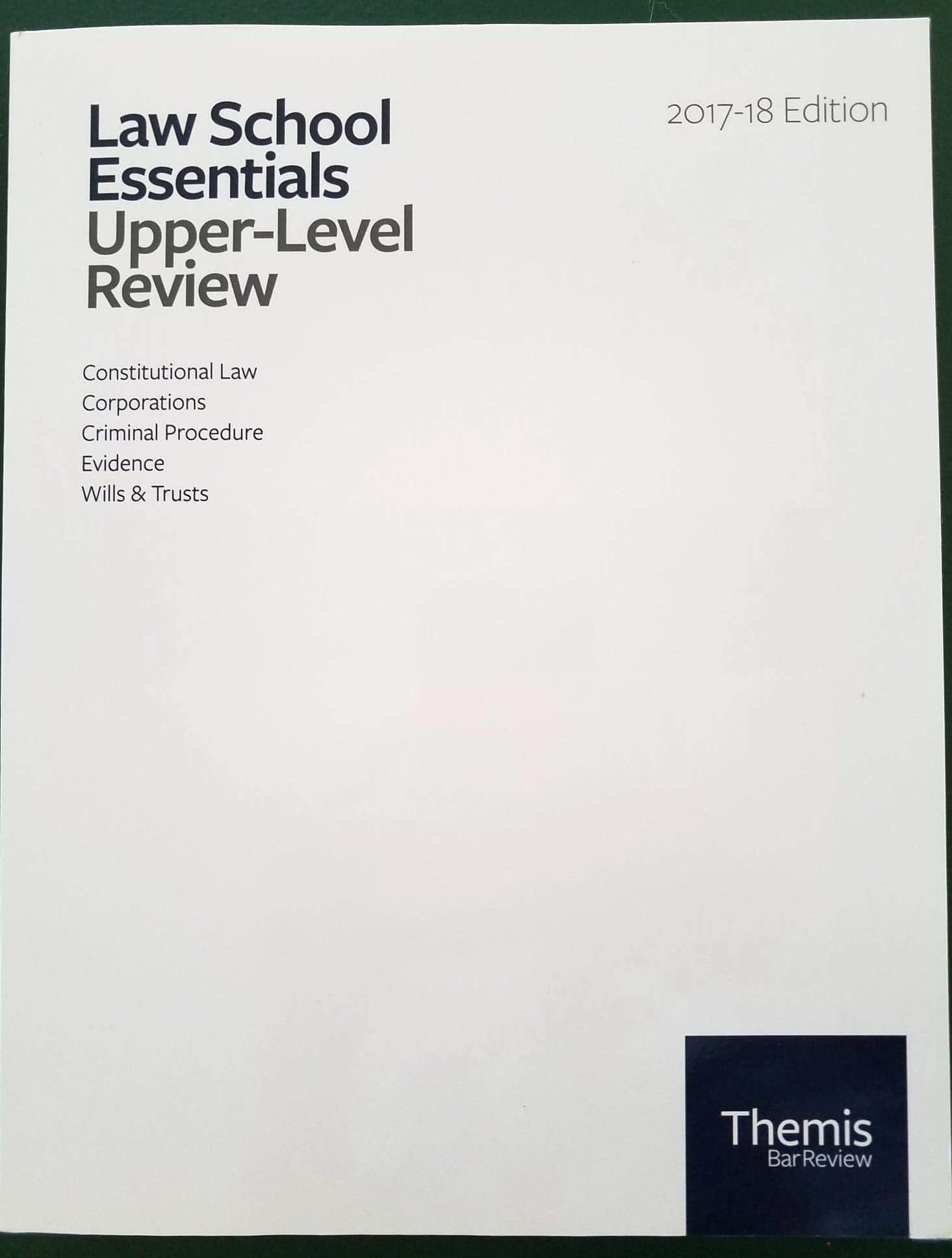 Law School Essentials: Upper-Level Review used book depot