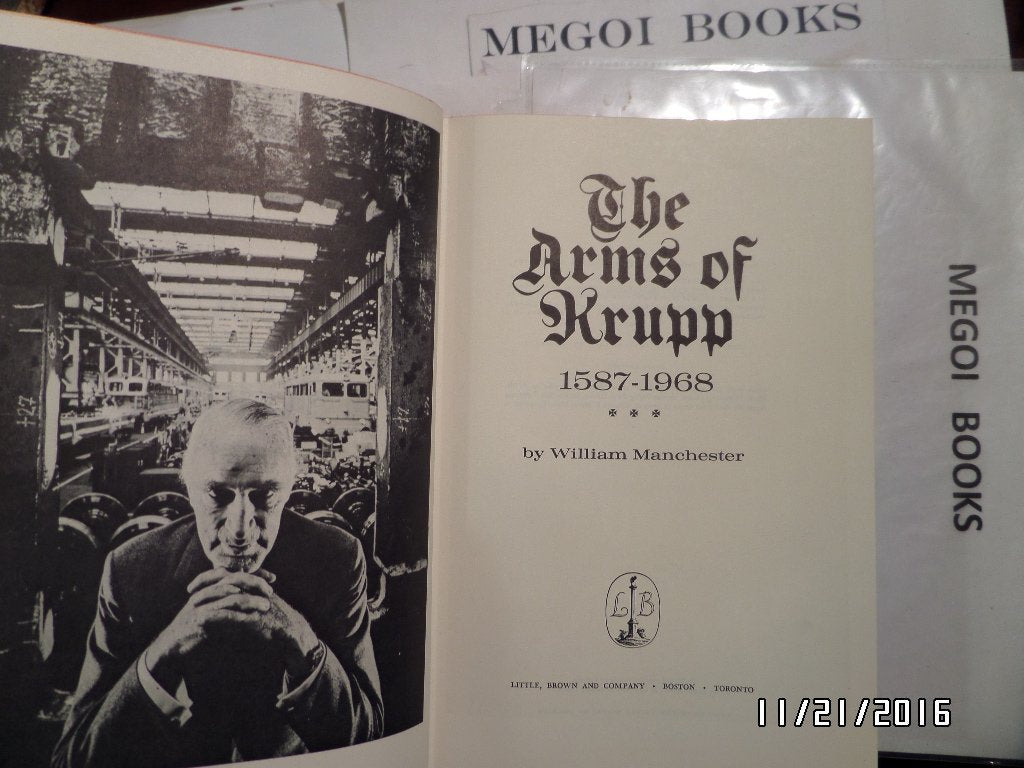 The Arms of Krupp 1587-1968 used book depot