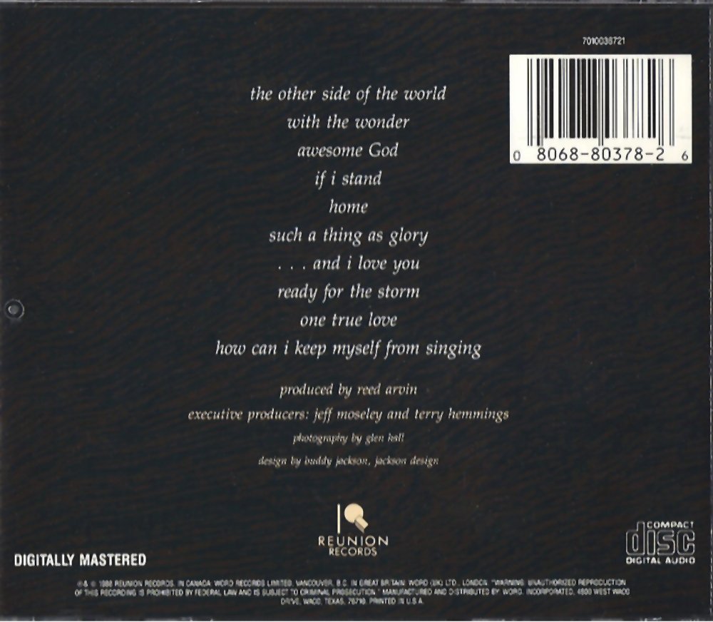 Winds of Heaven, Stuff of Earth used book depot