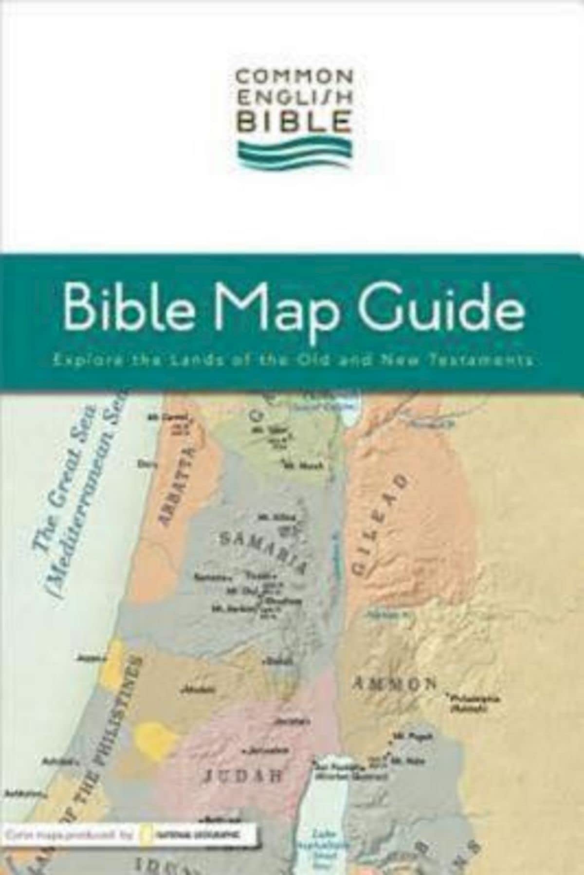 CEB Bible Map Guide: Explore the Lands of the Old and New Testaments used book depot