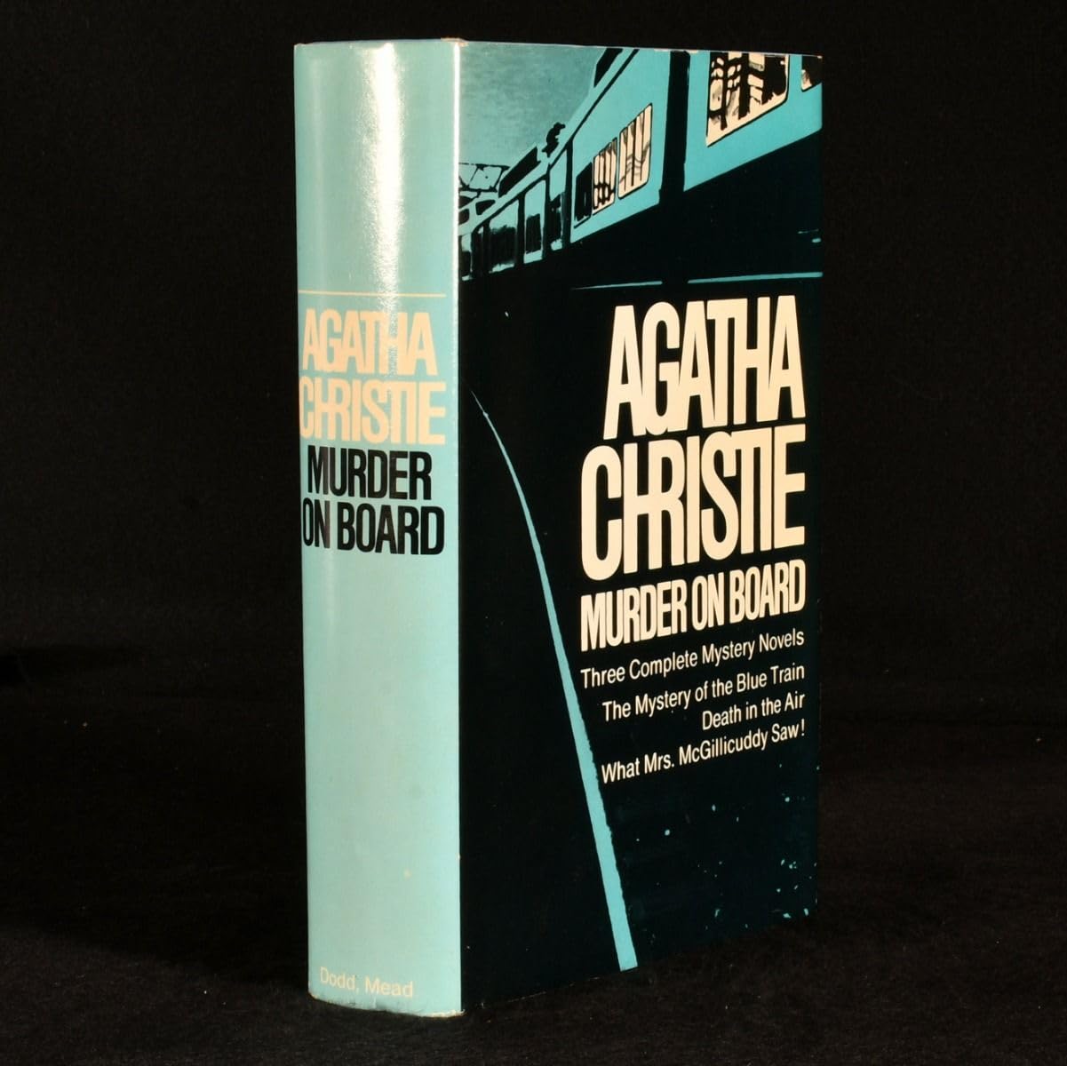 Murder on Board: Three Complete Mystery Novels- The Mystery of the Blue Train / Death in the Air / What Mrs. McGillicuddy Saw used book depot