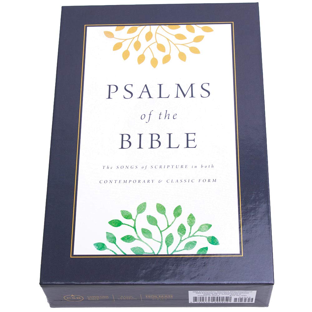 Psalms of the Bible: The Songs of Scripture in Both Contemporary and Classic Form used book depot
