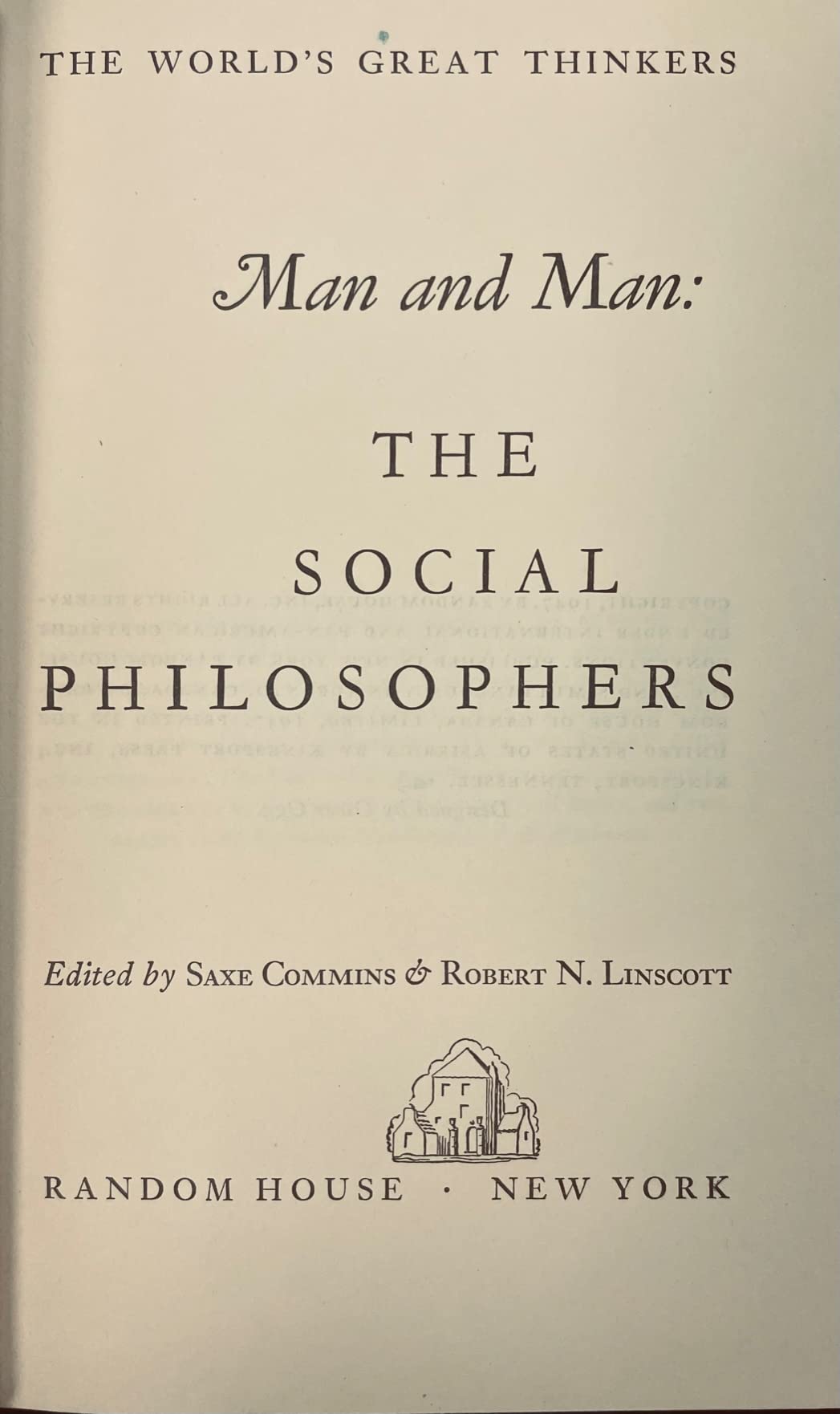 The World's Great Thinkers (4-book boxed set) used book depot