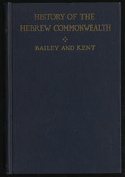 History of the Hebrew commonwealth,
