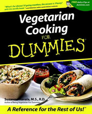 Vegetarian Cooking for Dummies used book depot