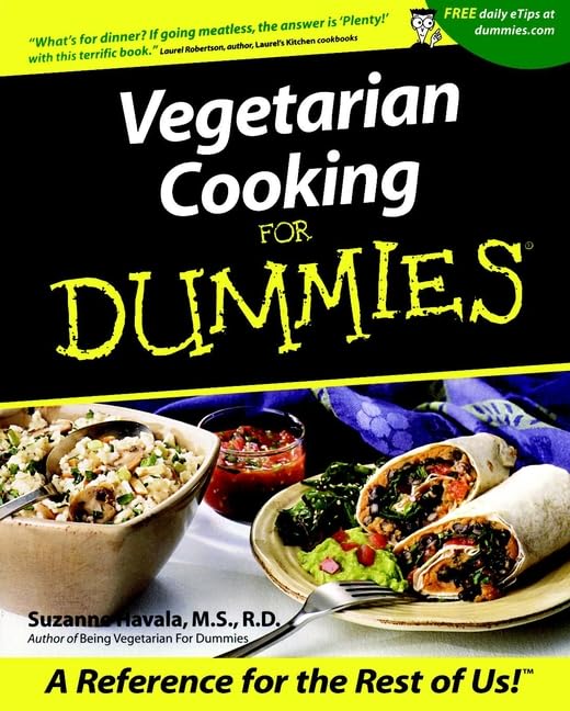 Vegetarian Cooking for Dummies used book depot