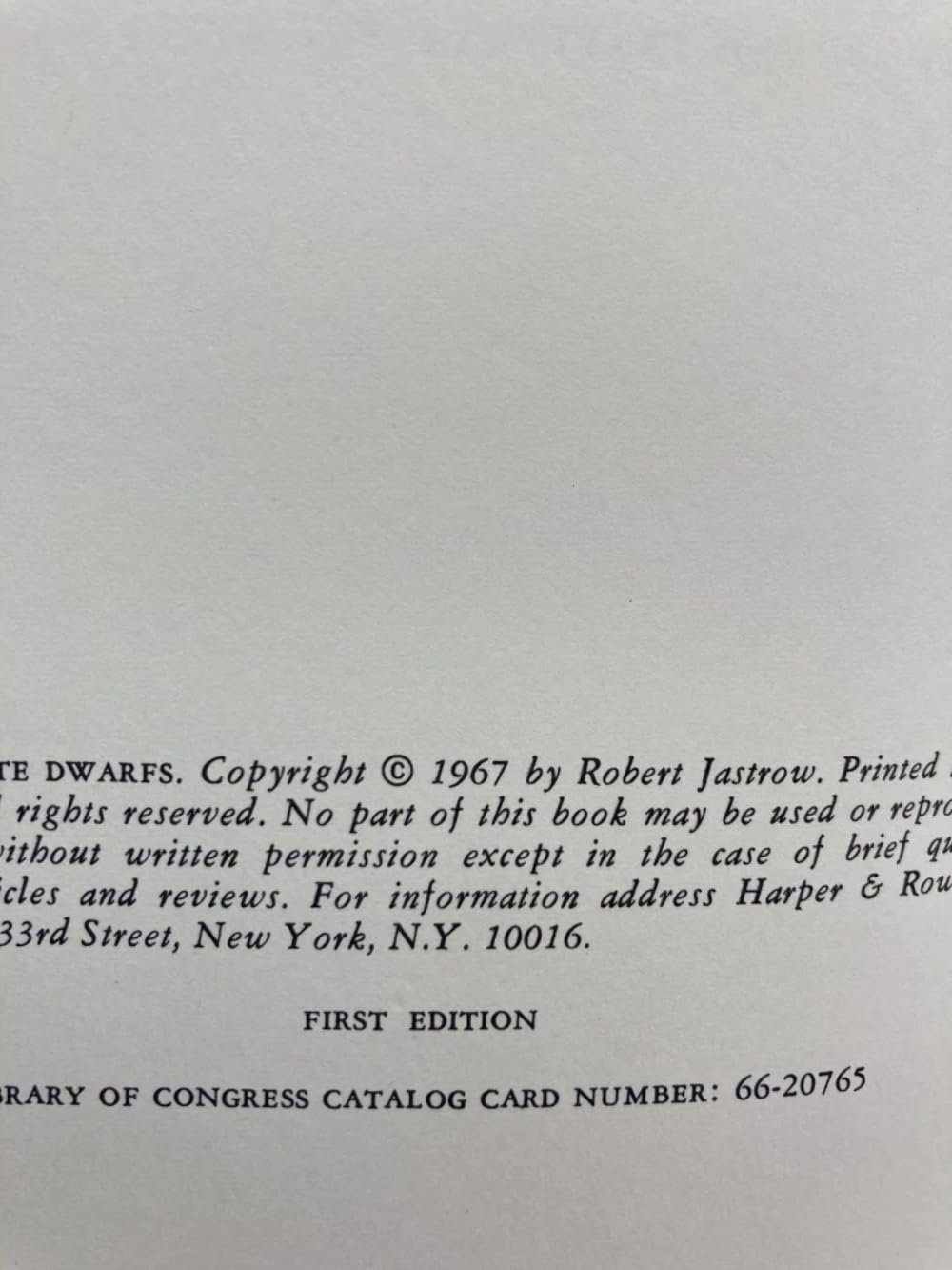 Red Giants & White Dwarfs used book depot