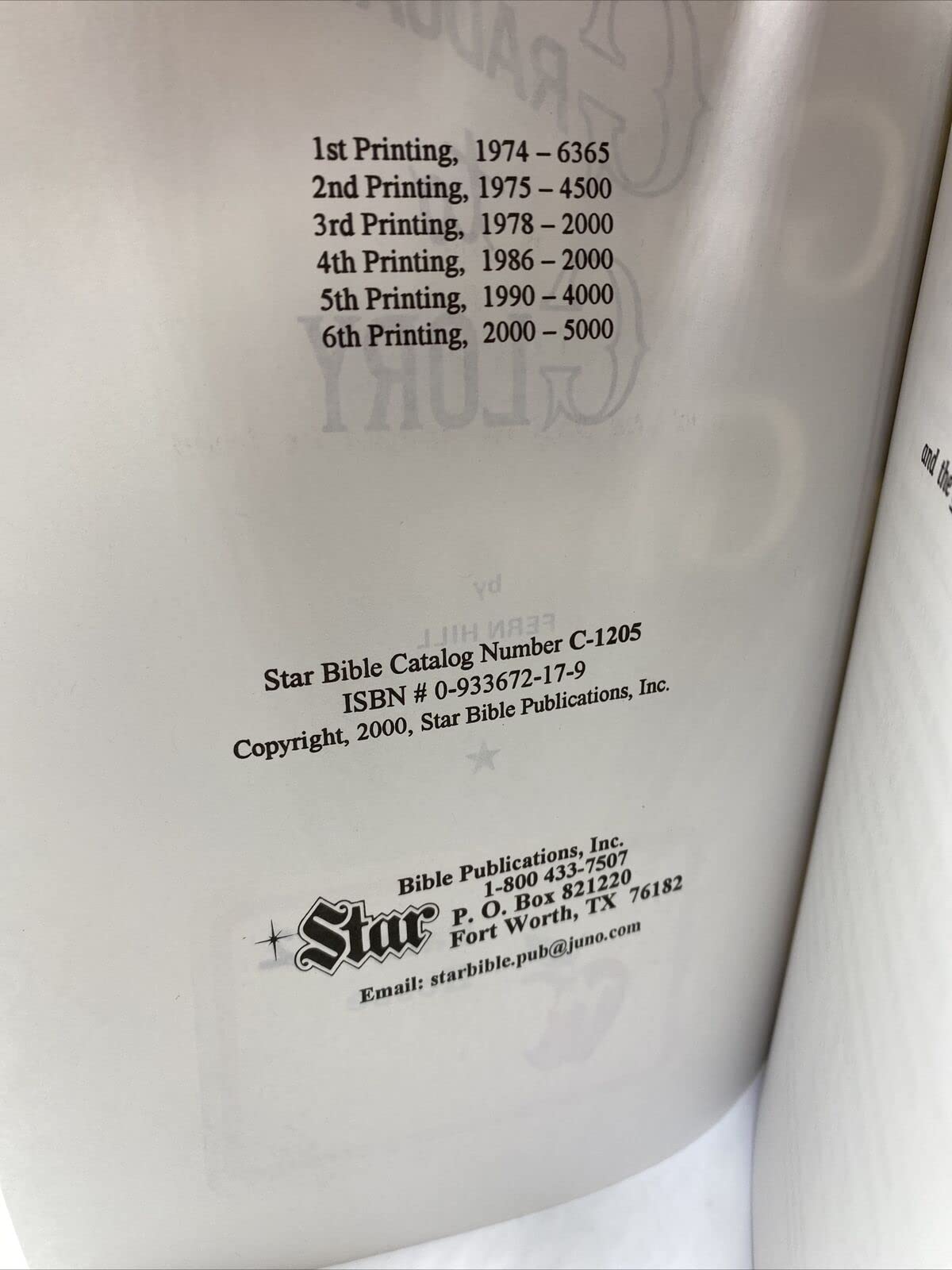 Graduation to glory used book depot
