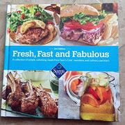 Sam's Club Fresh, Fast and Fabulous 3rd Edition Cookbook used book depot