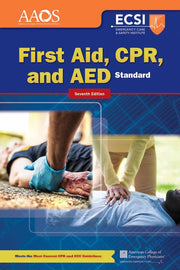 Standard First Aid, CPR, and AED used book depot