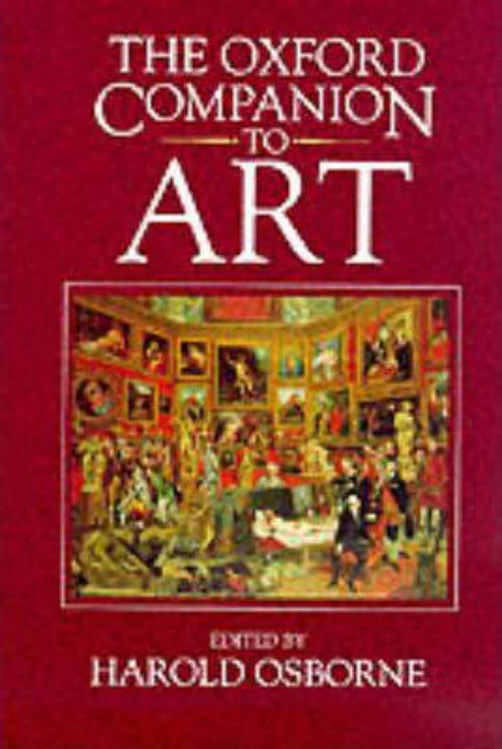 The Oxford Companion to Art used book depot