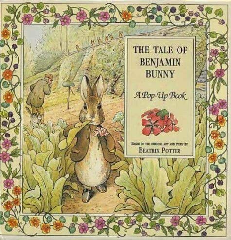 The Tale of Benjamin Bunny. Pop-up Book. used book depot