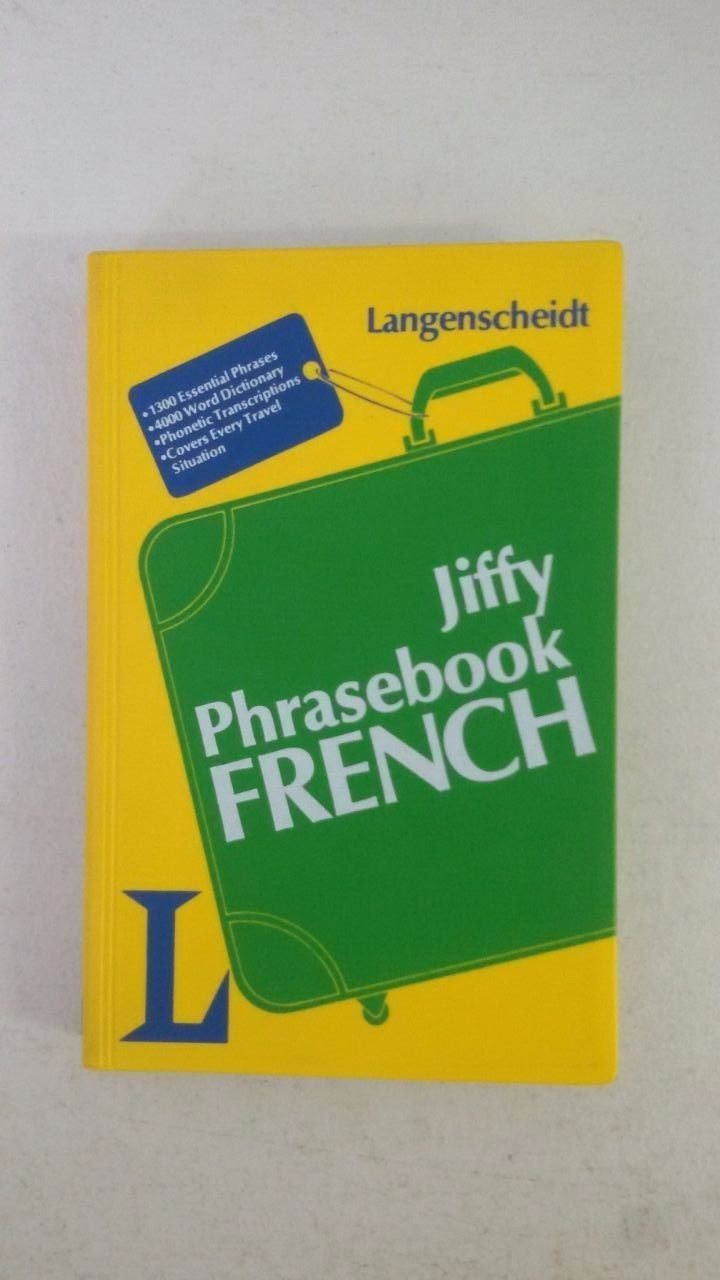 Jiffy Phrasebook French [Book Only] (English and French Edition)