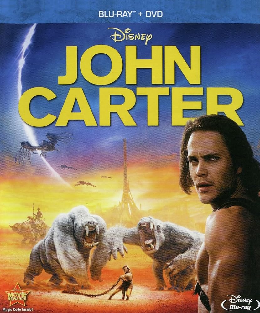 John Carter (Two-Disc Blu-ray/DVD Combo) used book depot