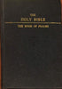 The Book of Psalms; from the Holy Bible: Volume Three: The Sapiential Books [Hardcover] Catholic Bible Association