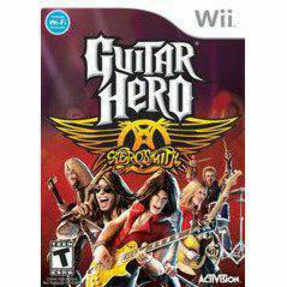 Guitar Hero Aerosmith - Nintendo Wii (Game only) used book depot