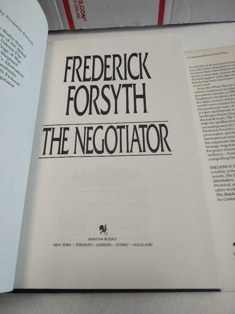 The Negotiator used book depot