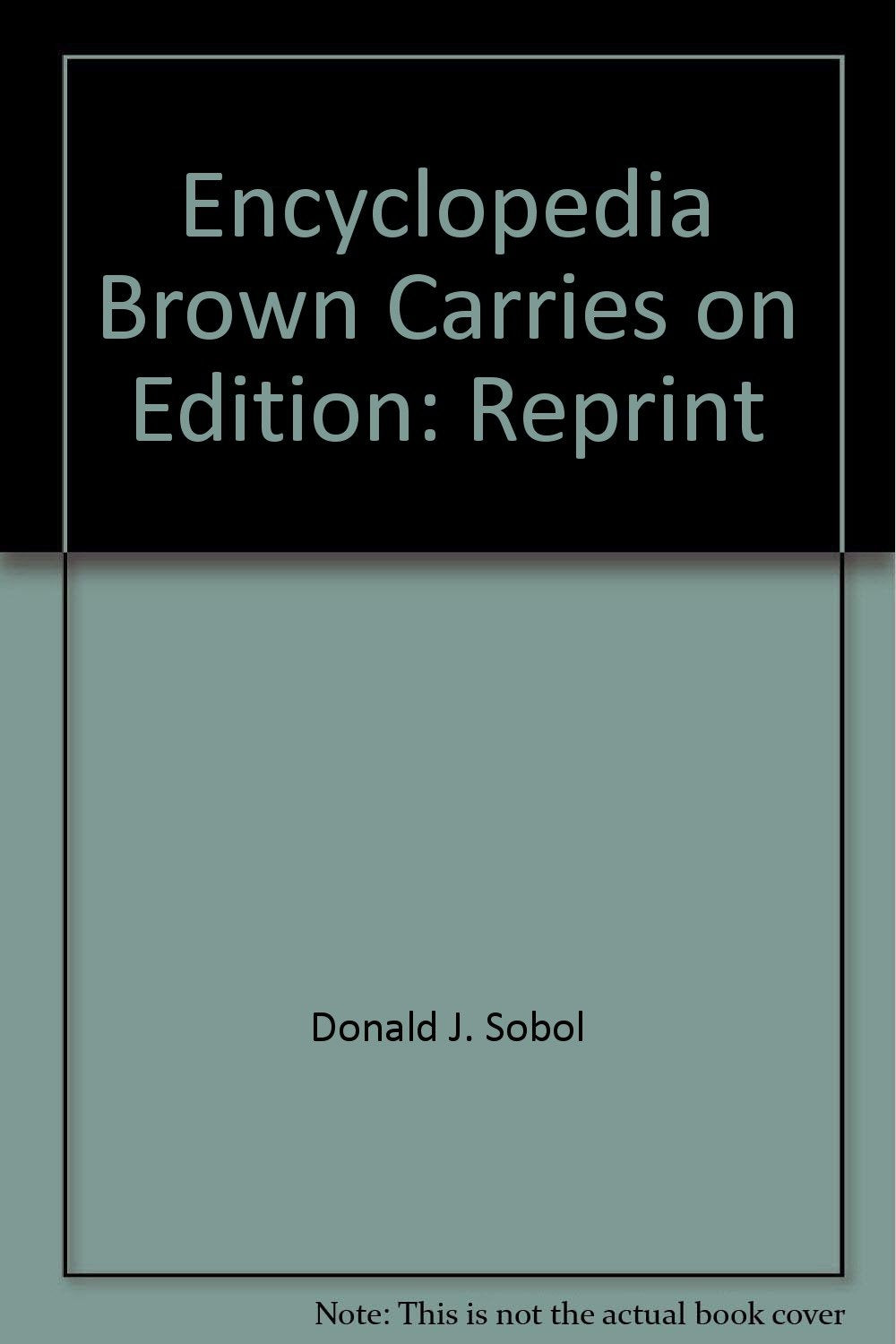 Encyclopedia Brown carries on