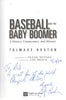 Baseball and the Baby Boomer: A History, Commentary, and Memoir Boston, Talmage and Deford, Frank