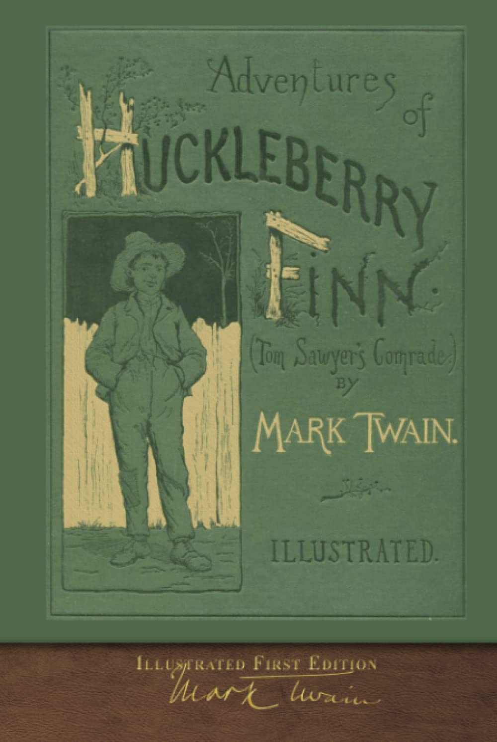 Adventures of Huckleberry Finn (SeaWolf Press Illustrated Classic): First Edition Cover used book depot