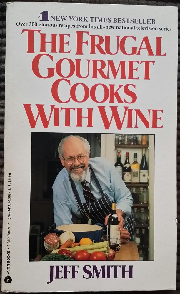 Frugal Gourmet Cooks with Wine used book depot