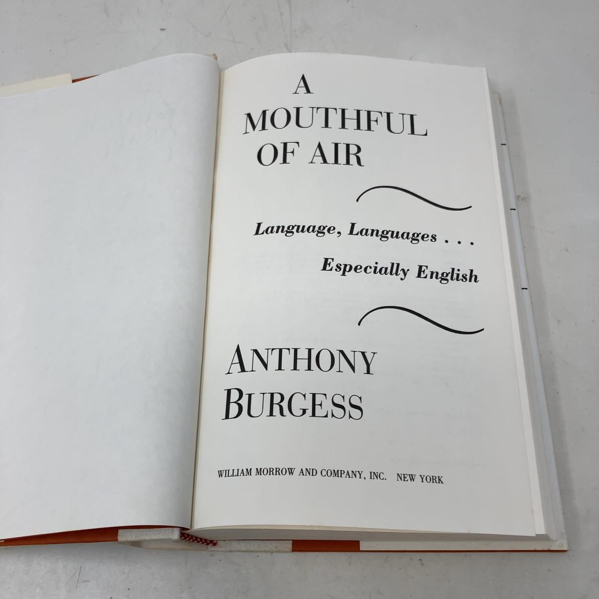 A Mouthful of Air: Language, Languages...Especially English