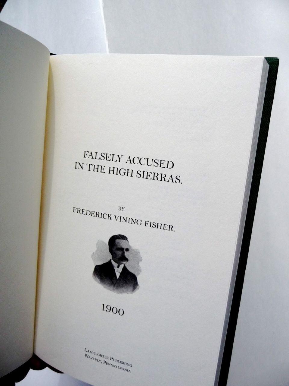 Falsely Accused in the High Sierras