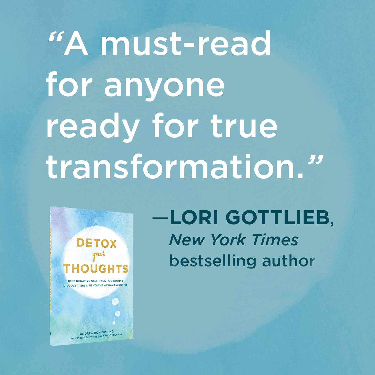 Detox Your Thoughts: Quit Negative Self-Talk for Good and Discover the Life You've Always Wanted used book depot